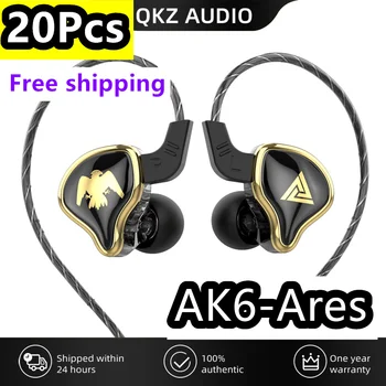 10/20 komada QKZ AK6-Ares Originalni Hi-Fi Sportske Slušalice Za VIP Veleprodaja Glazbene Slušalice Sa kutijom Mikrofon Sportske Slušalice