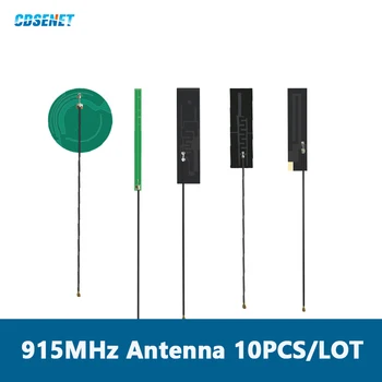 10шт 915 Mhz FPC Antena Tiskana pločica Ugrađena Anteana CDSENET 3dbi Stong Ljepilo IPX Interaface Vanjska Antena za Smart Industry