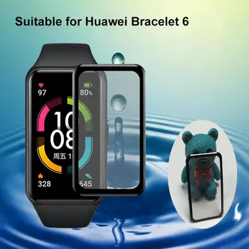 1pc 3D Meka Zaštitna Folija Za Huawei Honor Band 6 SmartWatch Zaštitna Folija Za Ekran Punu Pokrivenost Za Huawei Glory Narukvica 6