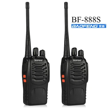 1pc Baofeng BF-888S prijenosni prijenosni radio 888s UHF 400-470 Mhz Kanal Prijenosni dvosmjerni radio-bf-888s 16 kanala komunikacije