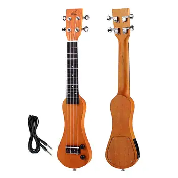 21-inčni električna gitara ukulele ukulele Od Drveta U Obliku Školjke Od Mahagonija ukulele Električni Alat