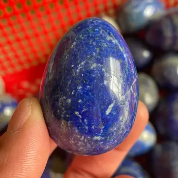 50 mm visoko kvalitetni prirodni lapis lazuli ručno klesanog lapis lazuli jaje mineral reiki zdrav kamen