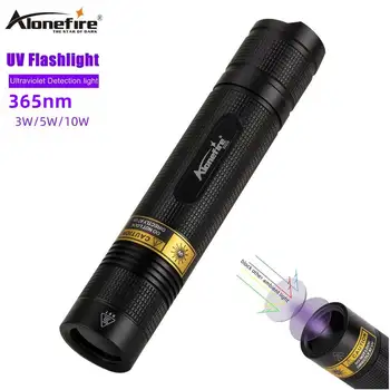 Alonefire SV006 UV Svjetiljku 365 nm škorpija Uv Uv Nevidljivi Svjetiljka za Kućne Ljubimce Mrlja Lovački Marker