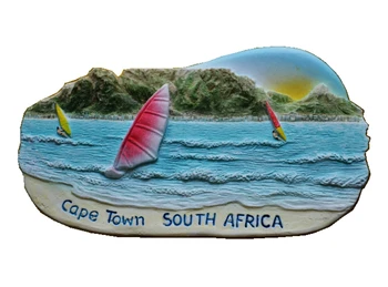 Cape Town, Južna Afrika Ručno Oslikana Aromaterapija Magneti Za Hladnjak Putne Uspomene Magnetna Naljepnica Na Hladnjak Kućni Dekor