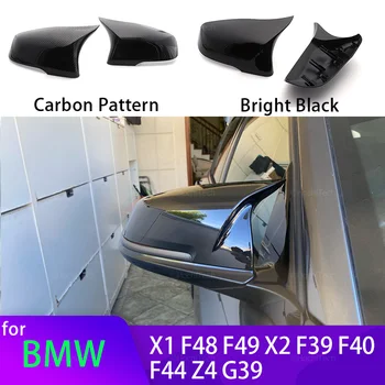 Crni poklopac Retrovizora od karbonskih vlakana za BMW F44 F40 G29 2020 + F48 F49 F52 2019-2020 Za X2 F39 Toyota Supra 2019-2020