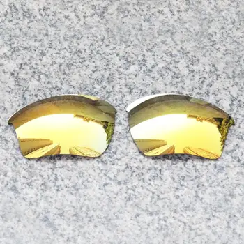 E. O. S Polarizovana Superior Izmjenjive Leće za sunčane naočale Oakley Half Jacket 2.0 XL - 24K Zlatni Поляризованное ogledalo