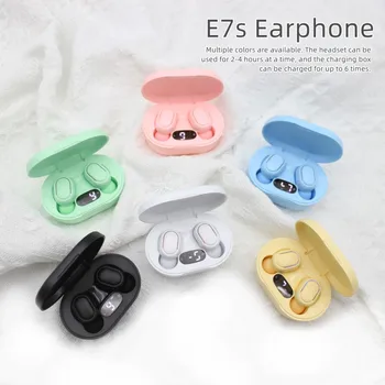 E7S TWS Bluetooth Slušalice su Bežične Slušalice vodootporne Slušalice Sa Mikrofonom, Slušalice za Xiaomi Redmi Iphone