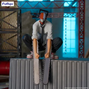 FuRyu motornom pilom Osoba Дэндзи 14 cm, 100% Original PVC Anime Figure Brojka, Model Igračke