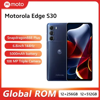 Globalna ugrađena memorija Motorola MOTO Edge S30 5G Smartphone Snapdragon 888 Plus 6,8 