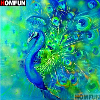 HOMFUN Pun Trg/Kružna Bušilica 5D DIY Diamond Slika 