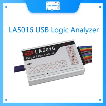 Kingst LA5016 USB Logic Analyzer Maksimalna učestalost uzorkovanja 500 M, 16 kanala, 10B uzoraka, MCU, alat za ispravljanje pogrešaka FPGA, softver na engleskom jeziku