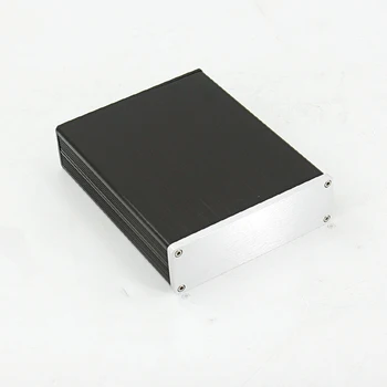 KYYSLB Mini pojačalo Telo DIY Kutija Enclosure132x42x169 mm Home Audio Potpuno aluminijsko Kućište Pojačala Telo 1304 Kutija Profil