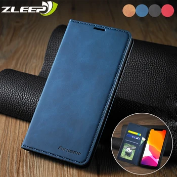 Luksuzna Kožna Flip torbica-novčanik Za iPhone 14 13 12 11 Mini Pro X XS Max XR 6 6S 7 8 Plus SE 2020 2022 Torbica Za Telefon s Magnetskom Karticom