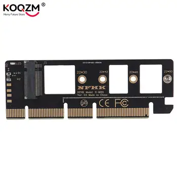 M. 2 NVMe SSD NGFF Za PCIE X16 Adapter M Ključ Sučelje kartica Podržava PCI-e karticu PCI Express 3,0 2230-2280 Veličina M. 2 M2 Pcie Adapter
