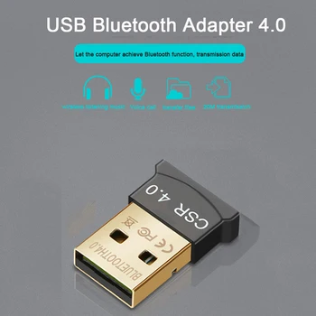 Mini USB Bluetooth-Kompatibilni Adapter V4.0 dual-mode Bežični Ključ CSR 4.0, USB 2.0 Odašiljač Аудиоприемник za Windows