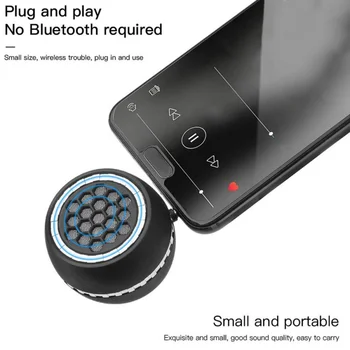 Mini Wireless Speaker Subwoofer Hifi Prijenosni 3D Stereo Univerzalni 3,5 Mm Priključak za Zvučnik za iPhone Tablet Prijenosno računalo PC za strujanje