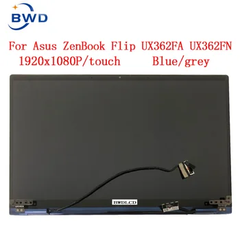 ORIGINALNI 13,3-Inčni LCD Zaslon, Kućište Zaslon Osjetljiv na dodir zaslon zamjena Za Asus ZenBook Flip UX362 UX362FA UX362FN gornji dio