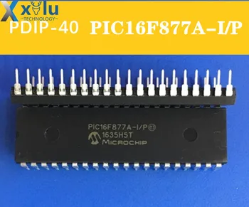 PDIP-40 Ugrađeni Procesori i Kontroleri 8-bitnih Mikrokontrolera MCU PIC16F877A PIC16F877A-I/P