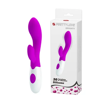 Pretty Love 30 Brzina Dvostruki Vibrator G Spot Stimulator Klitorisa Rabbit Vibrator za Žene Erotska Sex Shop Igračke Za Odrasle