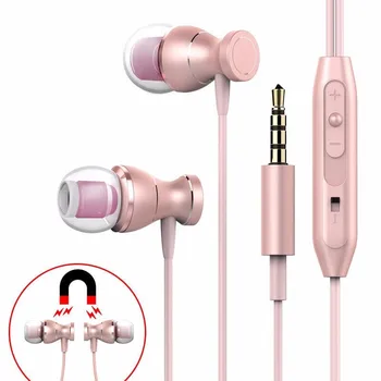 Profesionalne Slušalice Metalne Teške Woofera Glazbene Slušalice za Xiaomi Redmi A1 + A1 Plus fone de ouvido