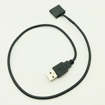 SATA na USB Kabel za Napajanje USB Adapter 5 U Nožica 15Pin SATA Ženski Priključak Napajanje Za 2,5-inčni Laptop SATA HDD 22AWG Crna 50 cm