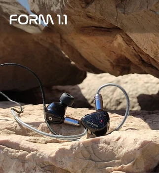 Shozy Form 1.1 Hibridna Tehnologija HIFI Ožičen Slušalice Buke Glazba Stereo Slušalice Slušalice Monitori Odvojivi Kabel Slušalice