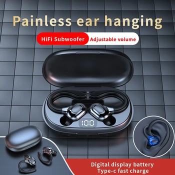 Slušalice F8 TWS kompatibilnim Bluetooth, 5.0, Bežične slušalice, sportske slušalice s redukcijom šuma, стереоголовка Hi-Fi