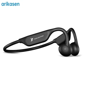 Slušalice s koštane vodljivosti Bluetooth 5.2 Bežične Slušalice s otvorenim ušima, Visoka kvaliteta zvuka, Ультралегкий, otporan na znoj, s mikrofonom