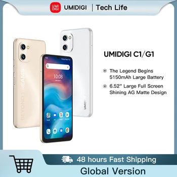 Smartphone UMIDIGI C1 G1 i Otključan MTK6739 2 GB 32 GB 6,52 