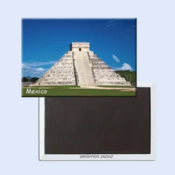 SOUVEMAG Spring-Ekvinocijo-Magneti za hladnjak za putovanja u Meksiku 21149, Suveniri svjetske turističke krajolika