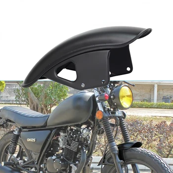 Svestran Motocikl Klasicni Crni Prednji Stražnji Blatobran Klasicni zaštitni lim Metalni Poklopac Zaštitnik Za Suzuki GN125 GN250 GN 125cc 250cc