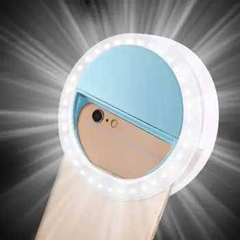 Univerzalni Селфи Led Ring Lampa-Bljeskalica ručni Mobilni Telefon 36 LED Селфи Lampa Sjajni Kružni Isječak Za iPhone 8 7 6 Plus Samsung
