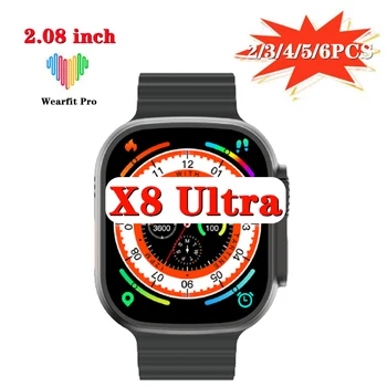 X8 Ultra Smart Satovi VIP 2/3/4/5/6 kom. Veleprodaja Bežičnog punjenja NFC Za Žene i Muškarce VELIKI 2,08 Cm Serije 8 Pametni Sat