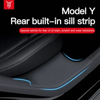 YZ Za Tesla Model Y 2022 2021 Stražnji Ugrađeni Prag Ispod Sjedala Ugaona Zaštitna Sleeve Auto Oprema