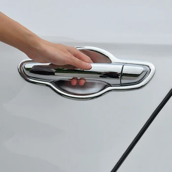 Za Hyundai Solaris 2 vrata ručka poklopac Kromirana vrata, čaša žudnja kromiran auto-stil Vanjski nakit pribor 2017 2018