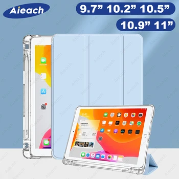 Za iPad 7th 8th generacije Torbica s držačem za Olovke Torbica Za iPad 10,2 2019 2020 9,7 2017 2018 Air 1 2 3 4 Pro 11 2021 10,5 Torbica