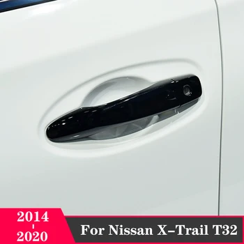 Za Nissan X-Trail T32 Qashqai J11 Murano Kadjar Kicks Sjajni Crni Kromirani Poklopac Ručke Na Vratima Automobila Naljepnica Pribor Za Slaganje