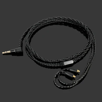 Za Sennheiser IE300 IE900 kabel za nadogradnju slušalice, kabel монокристаллический bakar Za ios, Android je kompatibilan Sa mikrofonom