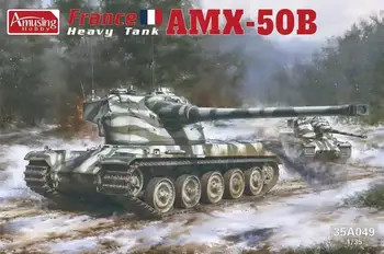 Zabava Hobi 35A049 1/35 Francuska AMX-50B Model teški Tenk kit