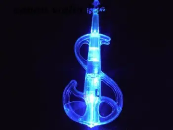 Šarene zelena prozirna električna violina kristalna violina 2#